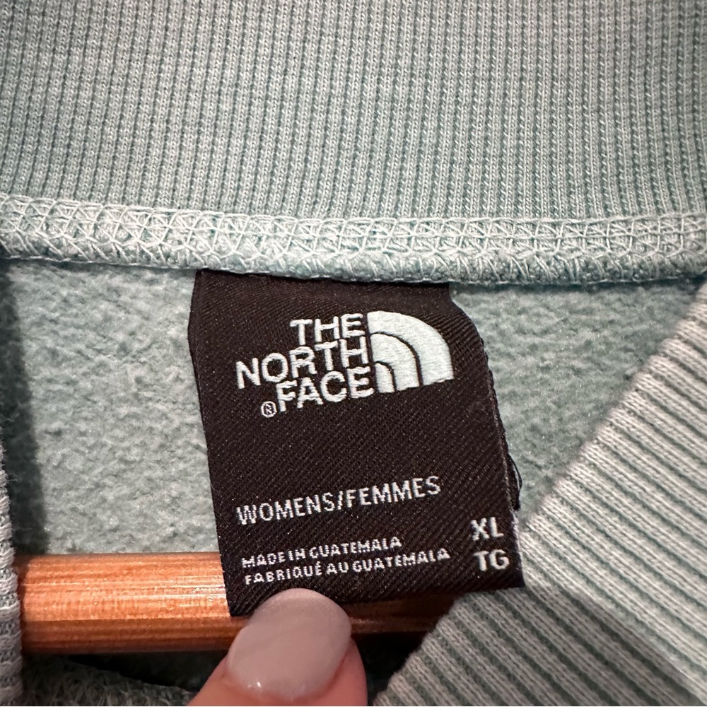 The north face garment dye mock neck sweatshirt size XL - Picture 4 of 6